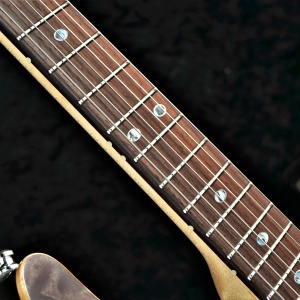 Standard Style - Rosewood Fretboard - Position Mark : Oval (Abalone with border) & Luminlay 3mm - Green