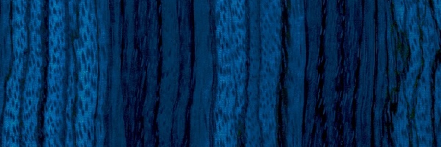 Blue Transparent - Zebra Wood