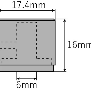 Original Flat Knob - Size